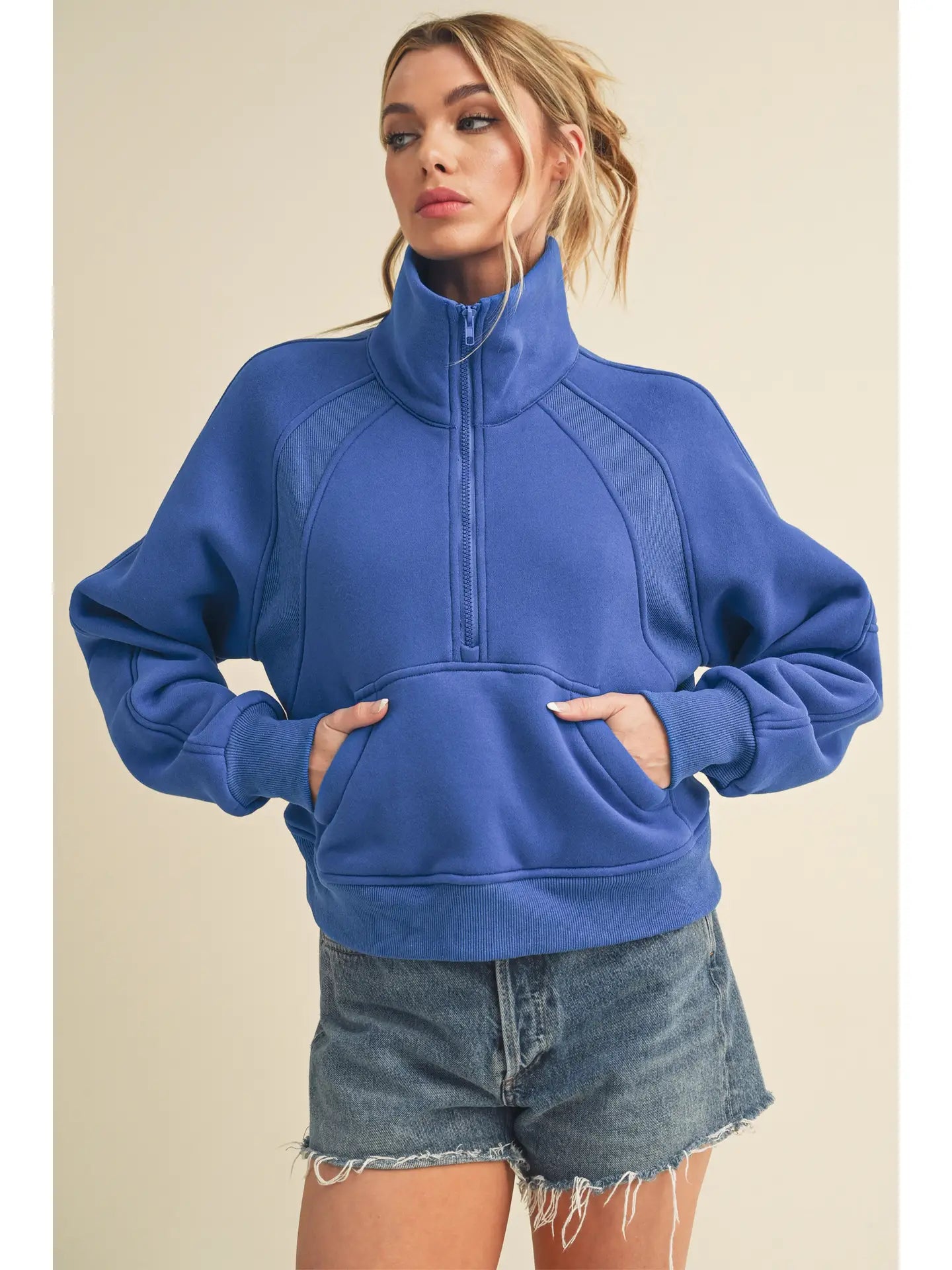 Funnel Neck Half Zip – Charleys Clothing